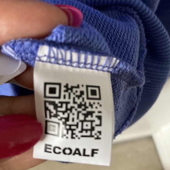 BNWT Ecoalf Men's Sweatshirt - 'Because There Is No Planet B' Slogan - Size XL - Picture 12 of 16